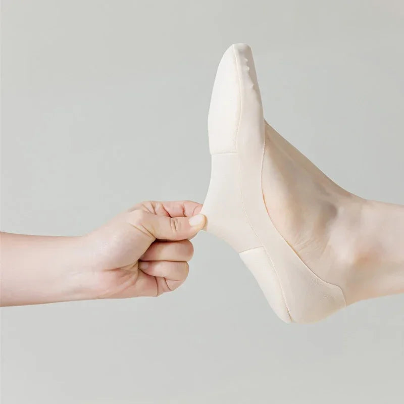 Women Boat Sock Plantar Fasciitis Shoes Insole Socks Non Slip Insoles for Feet Shock Absorbing Shoe Sole Invisible Shoe Pads